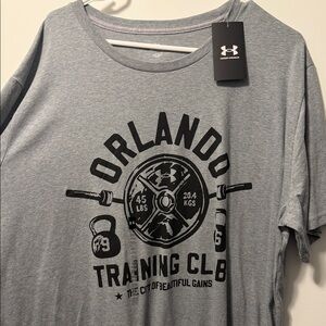 Under Armour Gray Orlando Training Club Tee